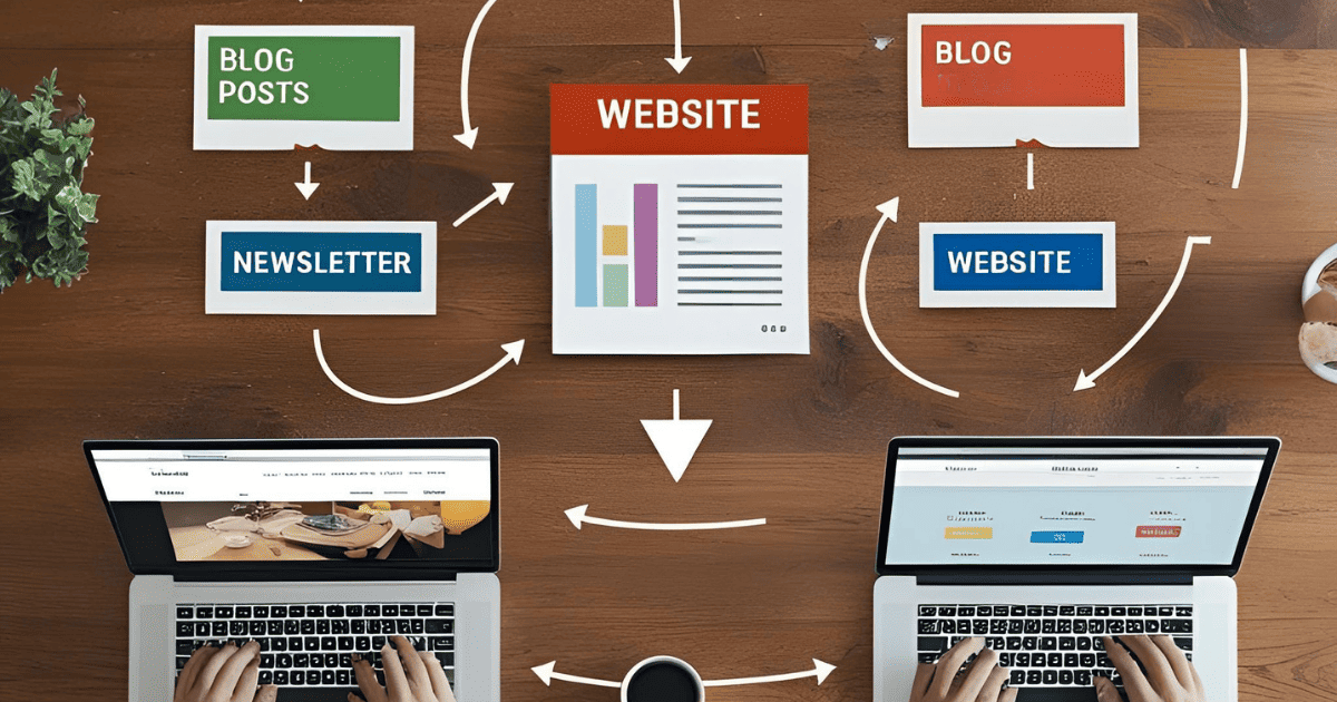 How to make blog posts, newsletters, and websites work together