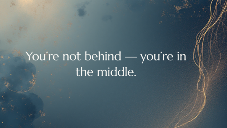 The Messy Work That Happens Before Things Start to Click